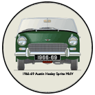 Austin Healey Sprite MkIV 1966-69 Coaster 6